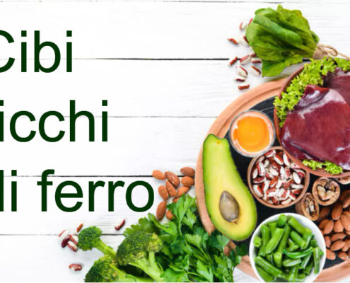 Cibi ricchi di ferro